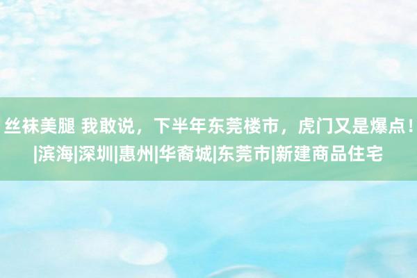 丝袜美腿 我敢说，下半年东莞楼市，虎门又是爆点！|滨海|深圳|惠州|华裔城|东莞市|新建商品住宅